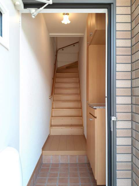 パークハイツ尾島の玄関写真