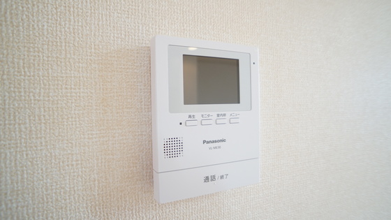 セキュリティ　モニター付きインターホン