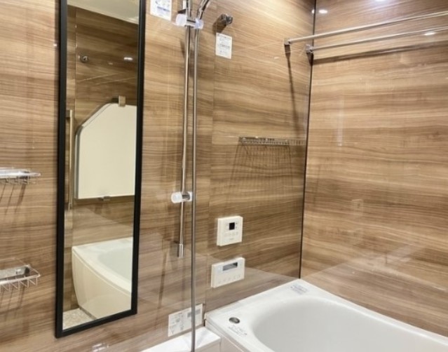 バス・シャワールーム　ザ・パークハウス芝御成門（別部屋参考画像）