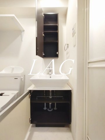 洗面設備　洗面台です。