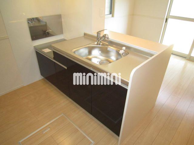 キッチン　２口ガスコンロ設置可能です。