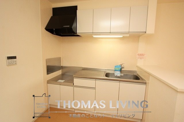 キッチン　コンロ設置可。お好きなコンロを設置ください。