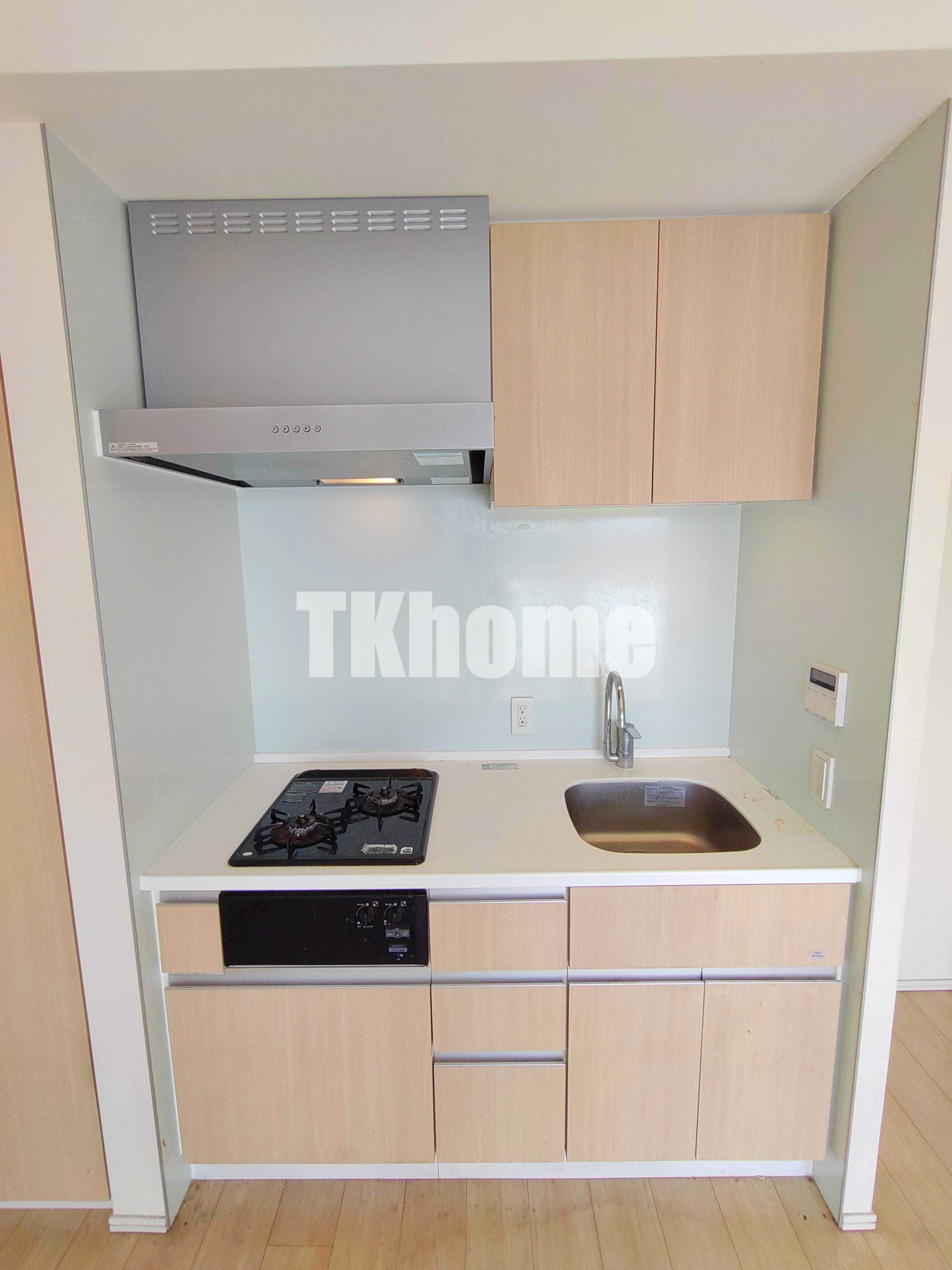 キッチン　2口ガスコンロ