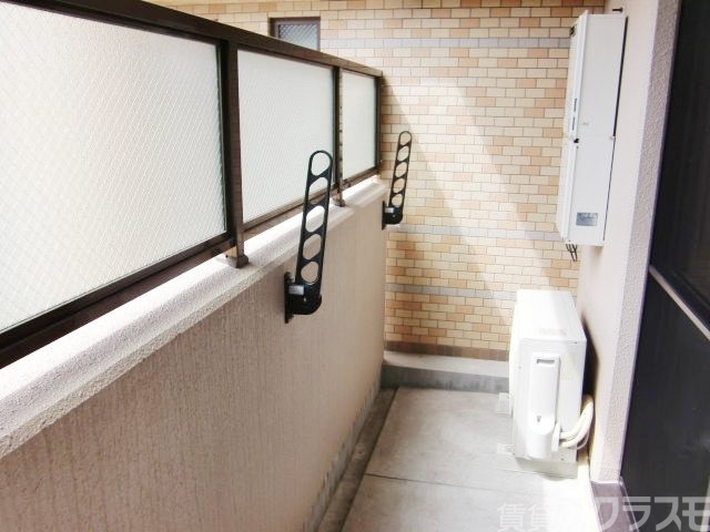 バルコニー　洗濯干し放題です。