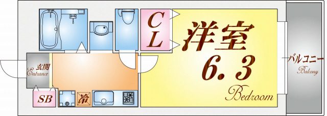 コスティエーロ須磨の間取り写真