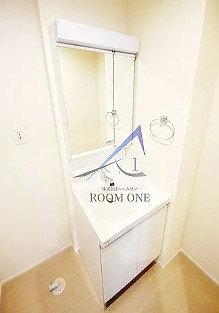 洗面設備　洗面台です。