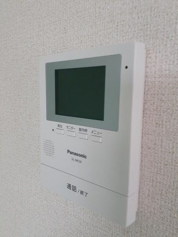 セキュリティ　モニター付きインターホンです