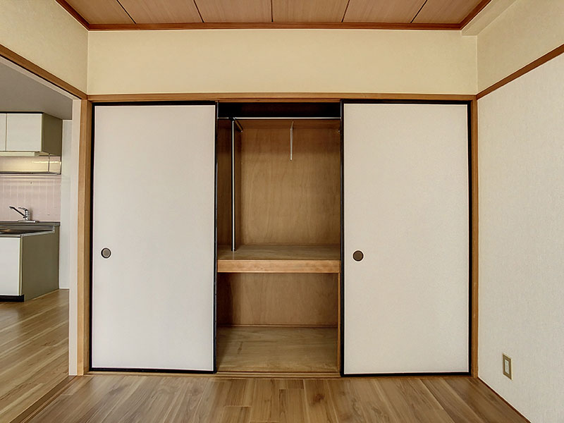 収納　※写真は同物件の別部屋です
