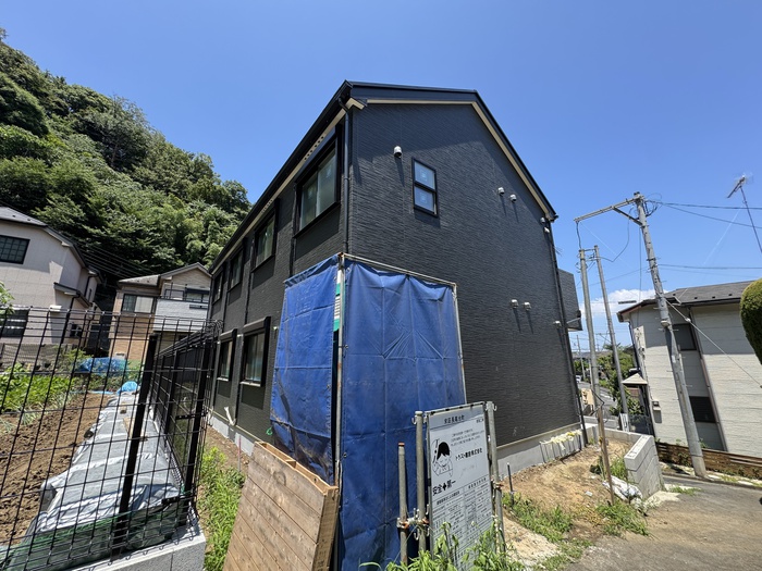 建物外観　建築中