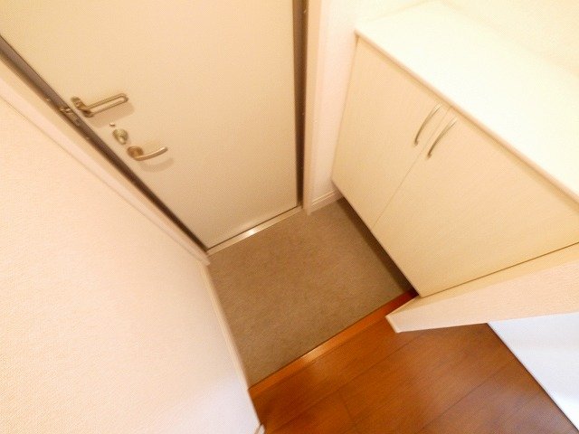 玄関　ゆったりとした玄関です