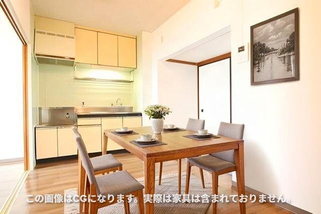 居室・リビング　家具や調度品の画像はＣＧとなります。