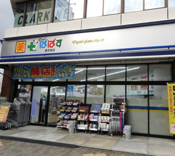 ドラックストア　どらっぐぱぱす 妻恋坂店（ドラッグストア）まで311m
