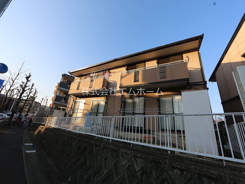 建物外観　外観　1フロア2部屋（全部屋角部屋）