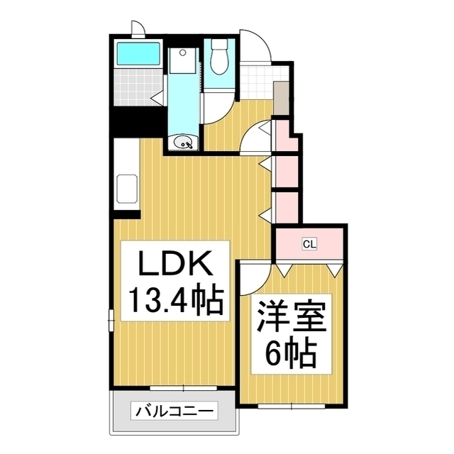 カーサ エフ Bの間取り写真