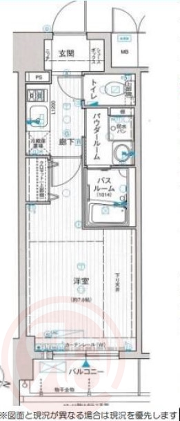 ジュネーゼみなと弁天町の間取り写真