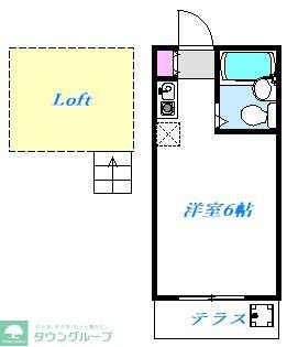 ジュネス上福岡IIの間取り写真