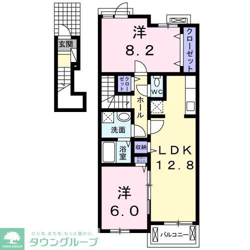 クラベール参番館の間取り写真