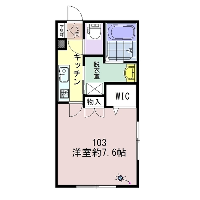 CRONOSの間取り写真