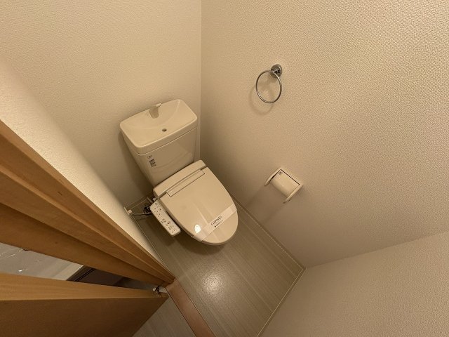トイレ　ゆったりとした空間のトイレです