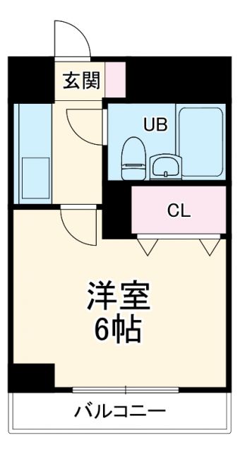 ダイニチ館F17の間取り写真
