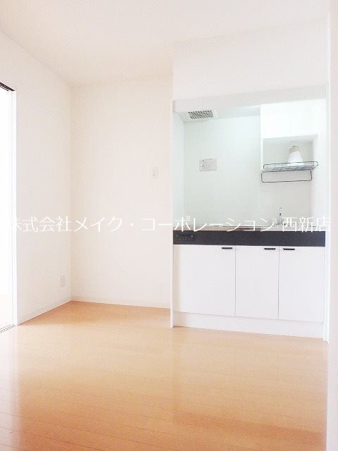 地下鉄七隈線 七隈駅 徒歩17分 2階建 築13年のキッチン写真