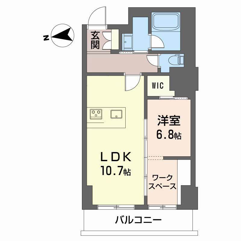 ナナアーク荒町の間取り写真