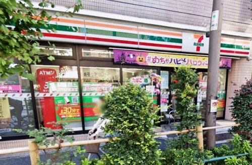 コンビニ　セブンイレブン 品川西旗の台店（コンビニ）まで432m