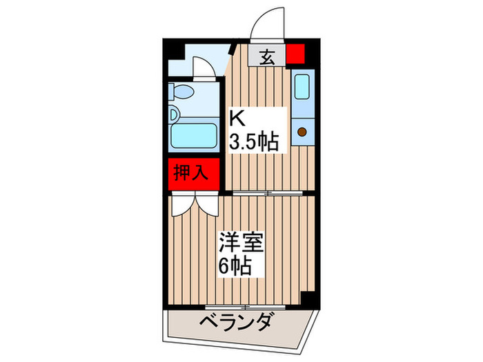 コア西大泉の間取り写真