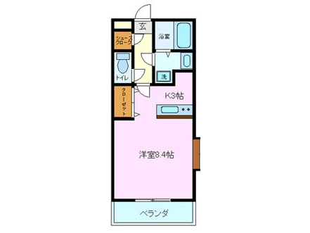 裾野市千福のマンションの間取り