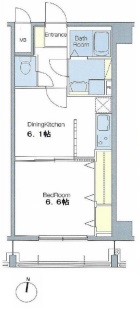 文京区本郷のマンションの間取り