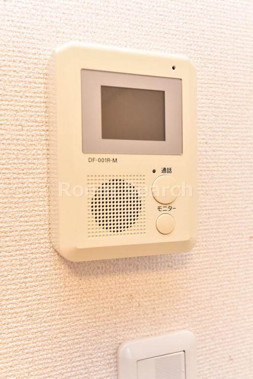 セキュリティ　モニター付きインターホン
