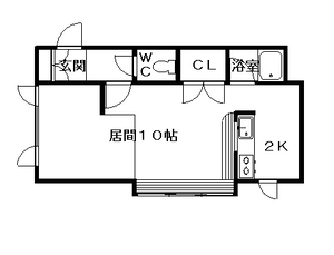 サンシャイン山鼻の間取り