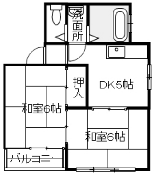 第２中倉ビルの間取り