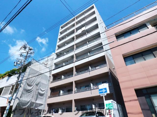 【静岡市駿河区南町のマンションの建物外観】