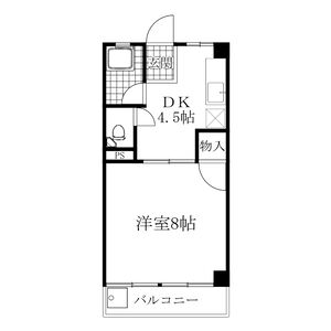 フェンリル穂積Aの間取り