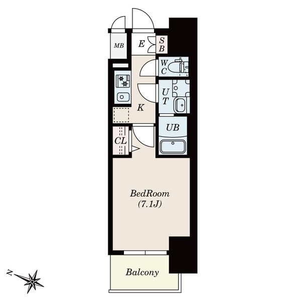 S-RESIDENCE熱田一番の間取り