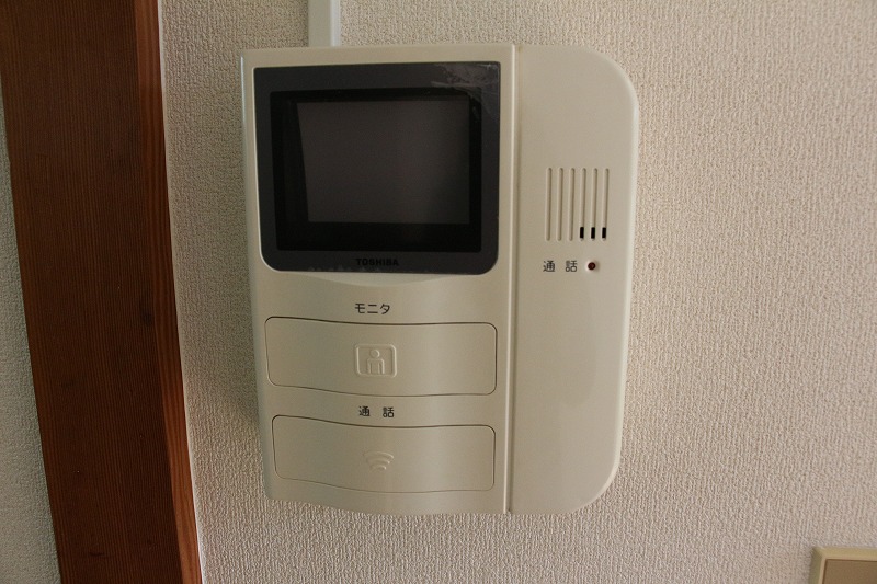 セキュリティ　テレビドアホン　来客時の対応もバッチリ(*^_^*)
