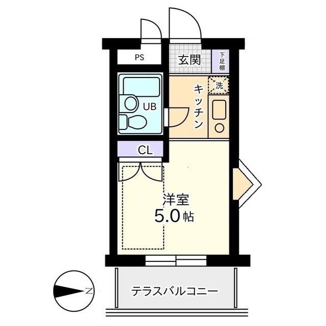 信開ウエラコート足羽の間取り