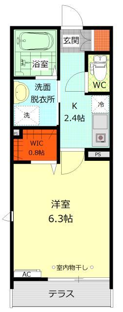 レヴァータ植松の間取り