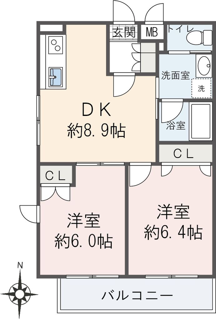 元麻布テラスの間取り