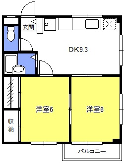 嶋村ビルの間取り