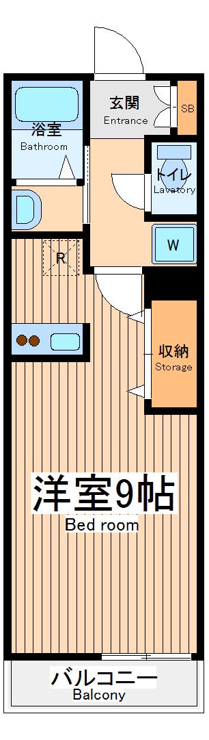 相模ブリッサの間取り