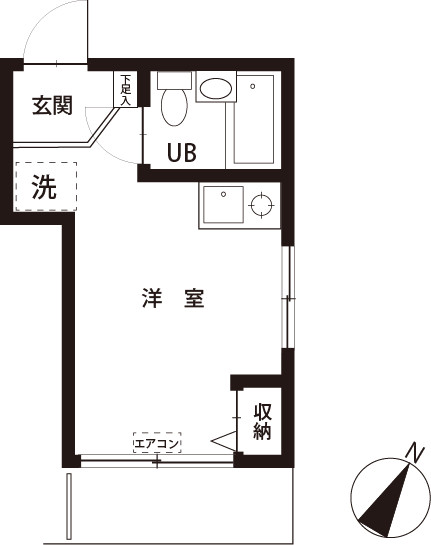 今野第６コーポの間取り