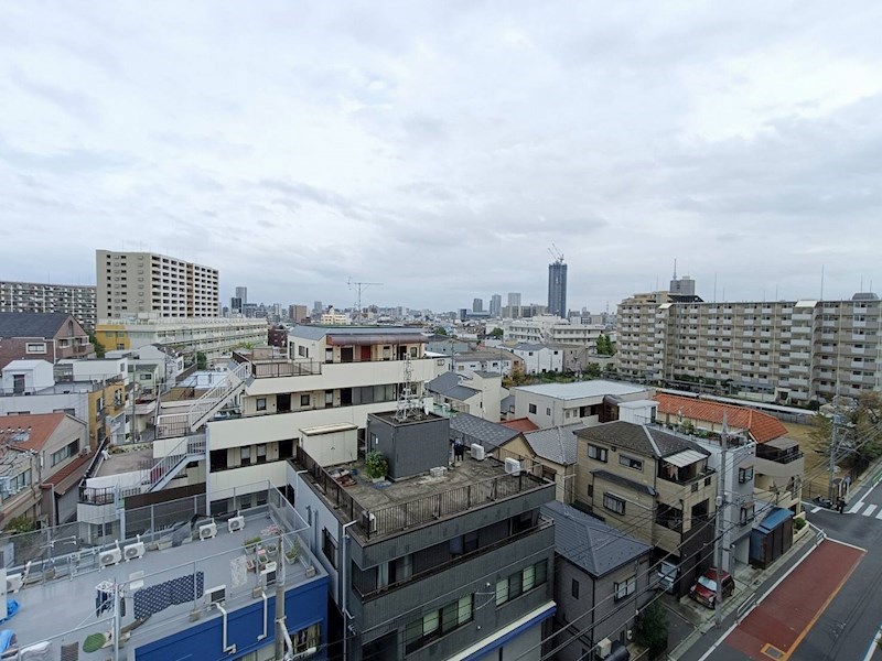 【荒川区町屋のマンションの眺望】