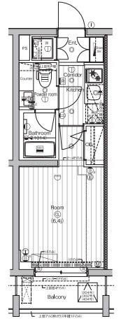 PREMIUM　CUBE　大崎の間取り