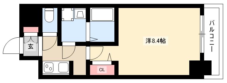 S-RESIDENCE庄内通の間取り