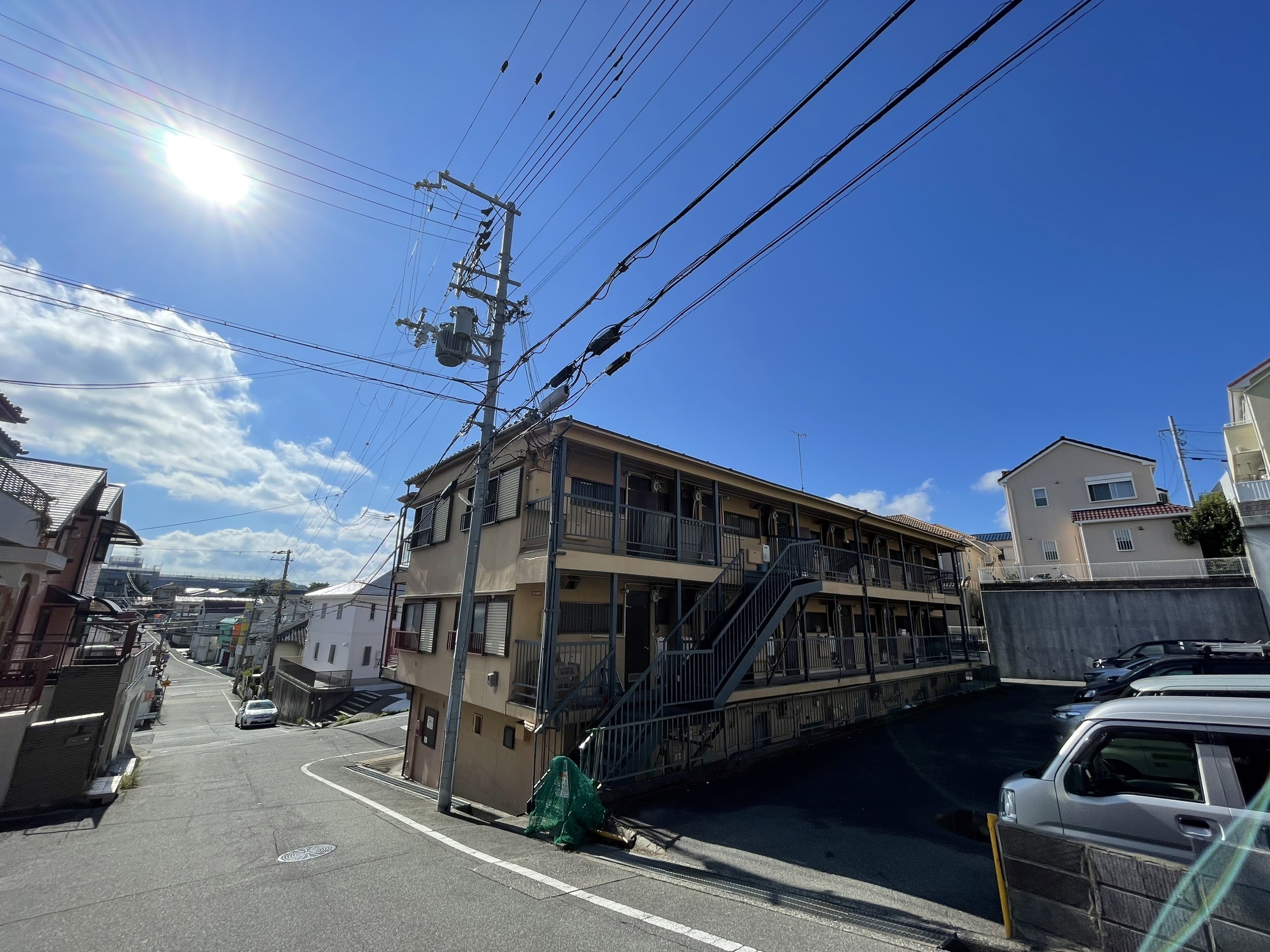 ハイツHATAYAの建物外観