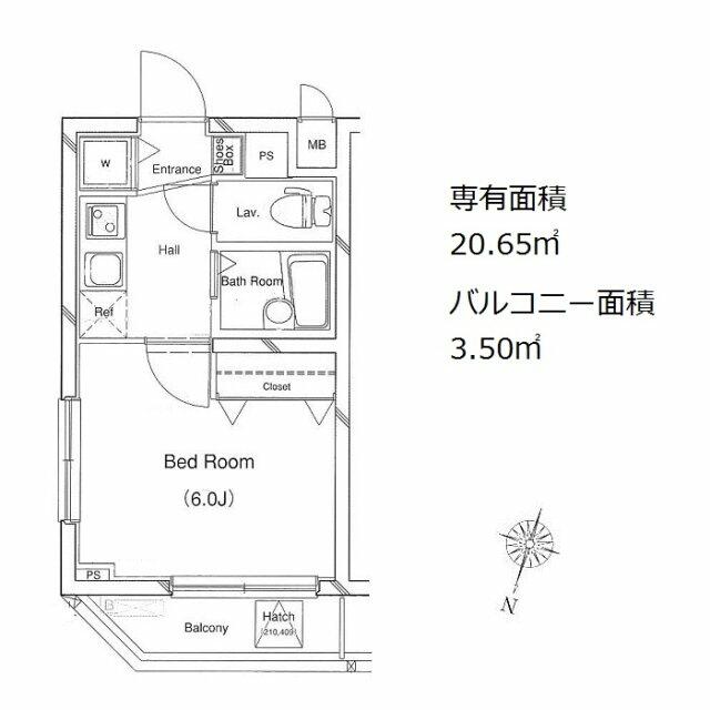 杉並区和泉のマンションの間取り