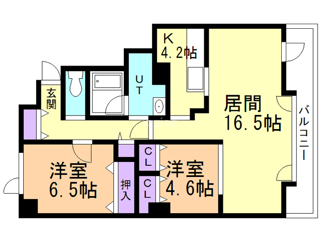 ロイヤルハイツさくらの間取り