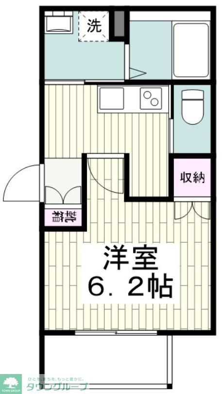 【鎌倉市大町のマンションの間取り】